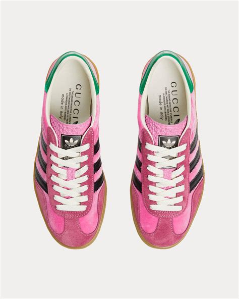 adidas x gucci gazelle pink velvet|pink velvet Gucci X gazelle.